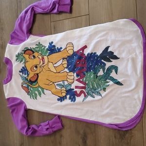 Size 10 Lion King nightgown